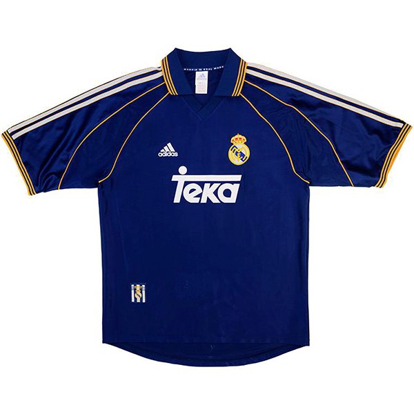 Camiseta Real Madrid Replica Tercera Ropa Retro 1998 1999 Purpura